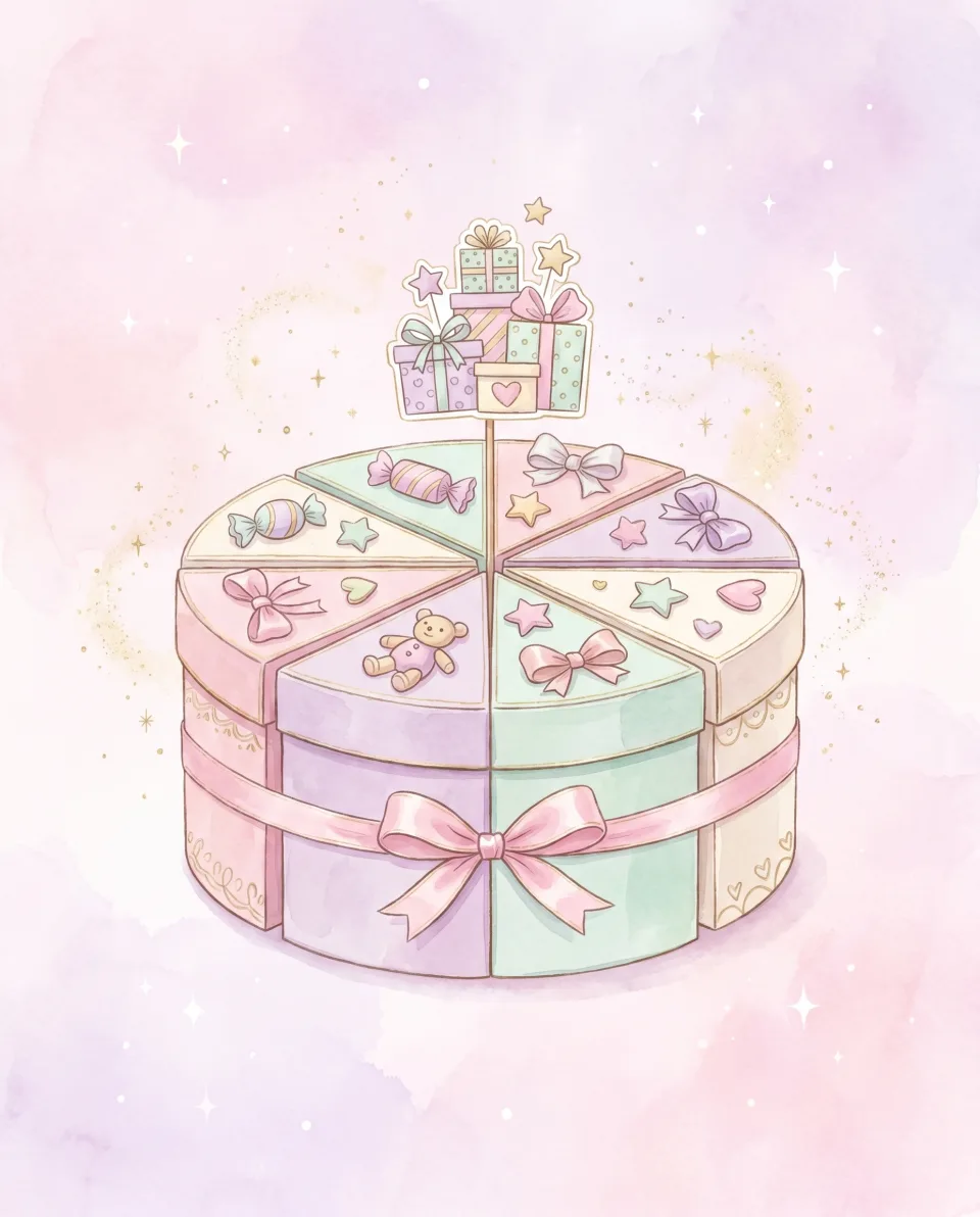 Classic Celebration carton cake